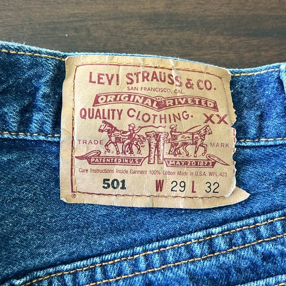 Vintage Denim Shorts - Picture 3 of 5